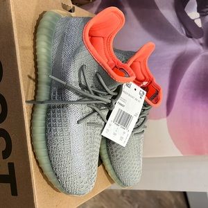 350.  Boost  Adidas YEEZY size One and a half NEW !!